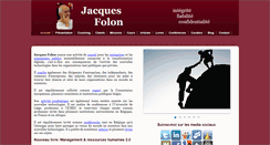 Desktop Screenshot of folon.com